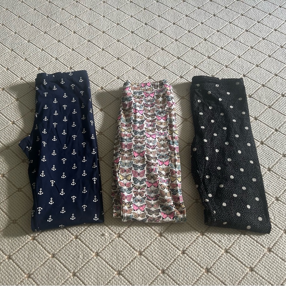 Old Navy & Crew Cuts leggings xl